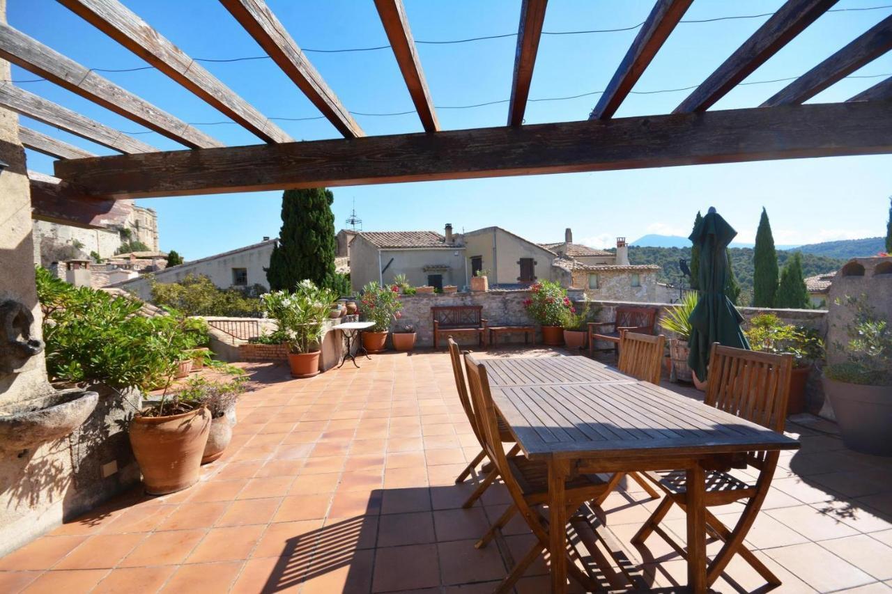 Le Barroux Terrasses Du Chateau מראה חיצוני תמונה